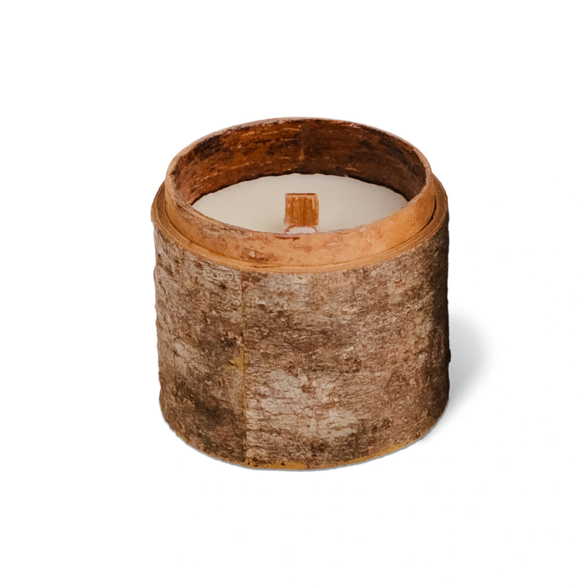 natural aromatherapy candles collection with cinnamon bark jar for home fragrance, gift