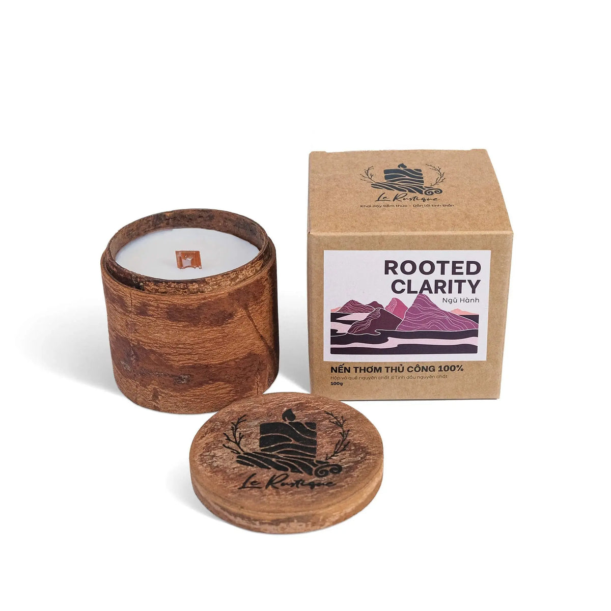 Shaven Rooted Clarity Aromatherapy Candle
