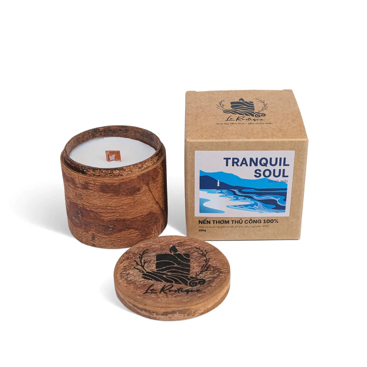 Shaven Tranquil Soul Aromatherapy Candle