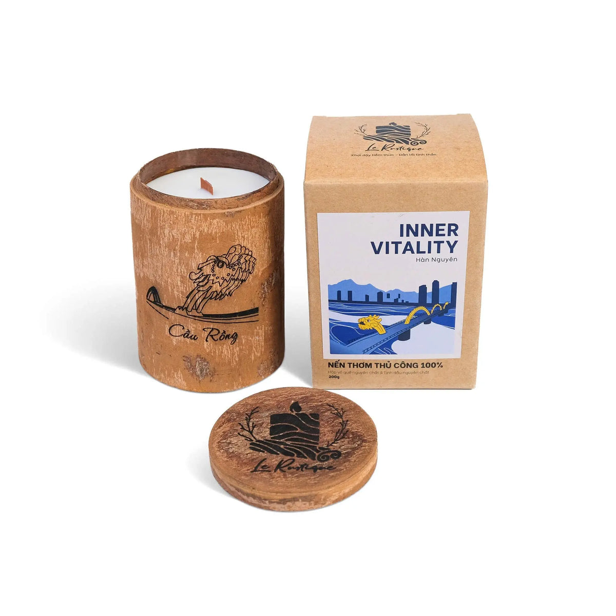 Shaven Inner Vitality Aromatherapy Candle