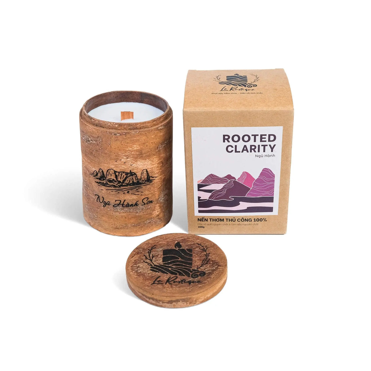 Shaven Rooted Clarity Aromatherapy Candle