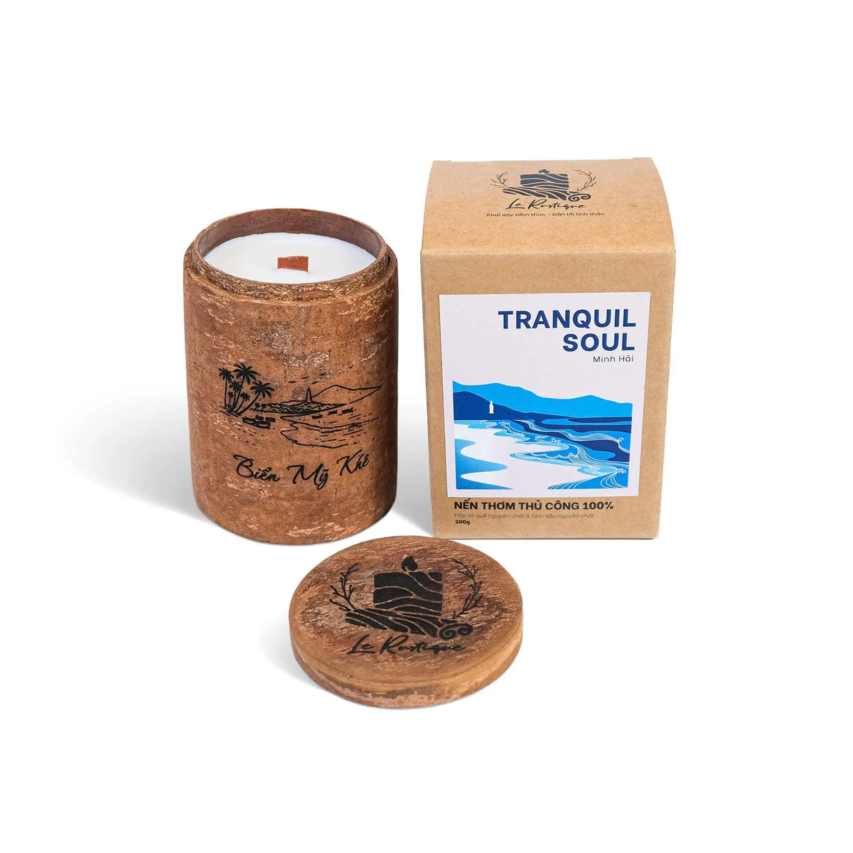 Shaven Tranquil Soul Aromatherapy Candle