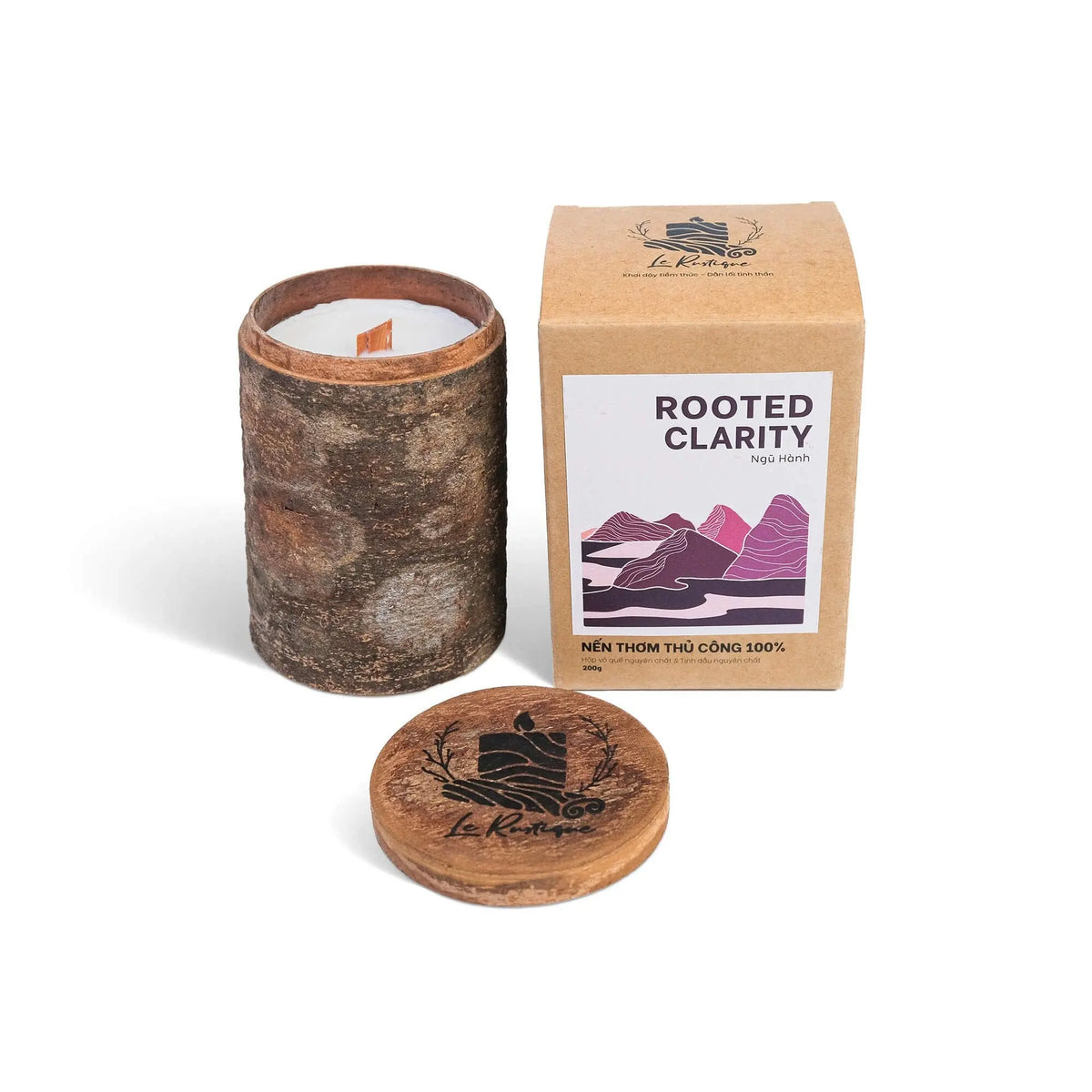 Unshaven Rooted Clarity Aromatherapy Candle
