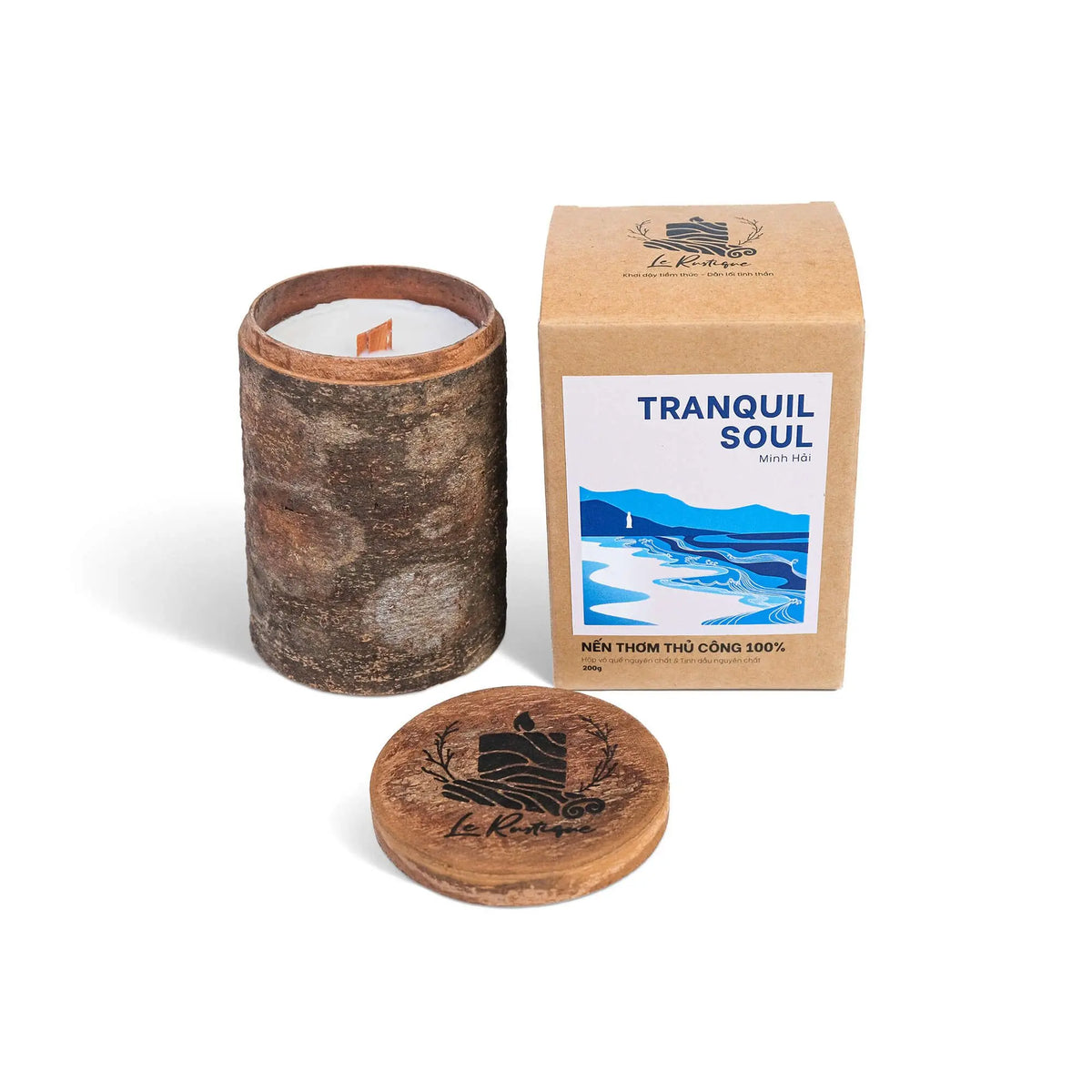 Unshaven Tranquil Soul Aromatherapy Candle