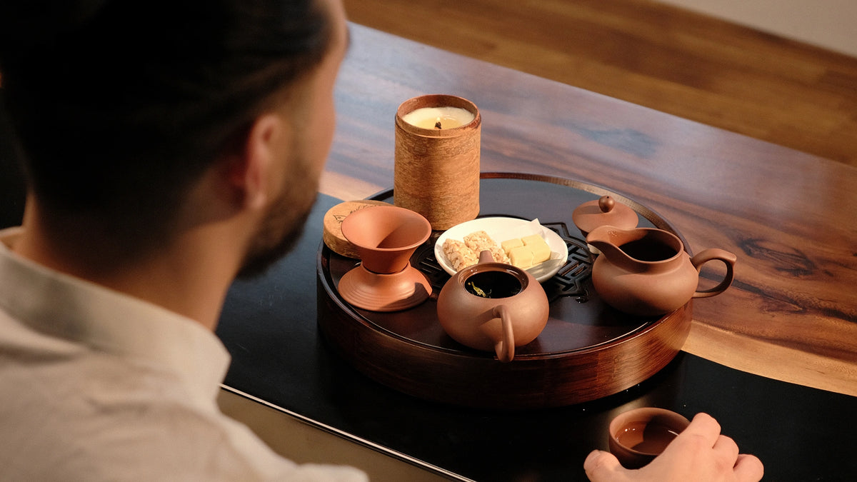 Le Rustique Naturel aromatheraphy candle with tea