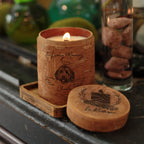 Le Rustique personalized dog memorial candle with name 'Charlie'