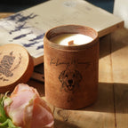 customize pet candle for memories with name 'Loe'