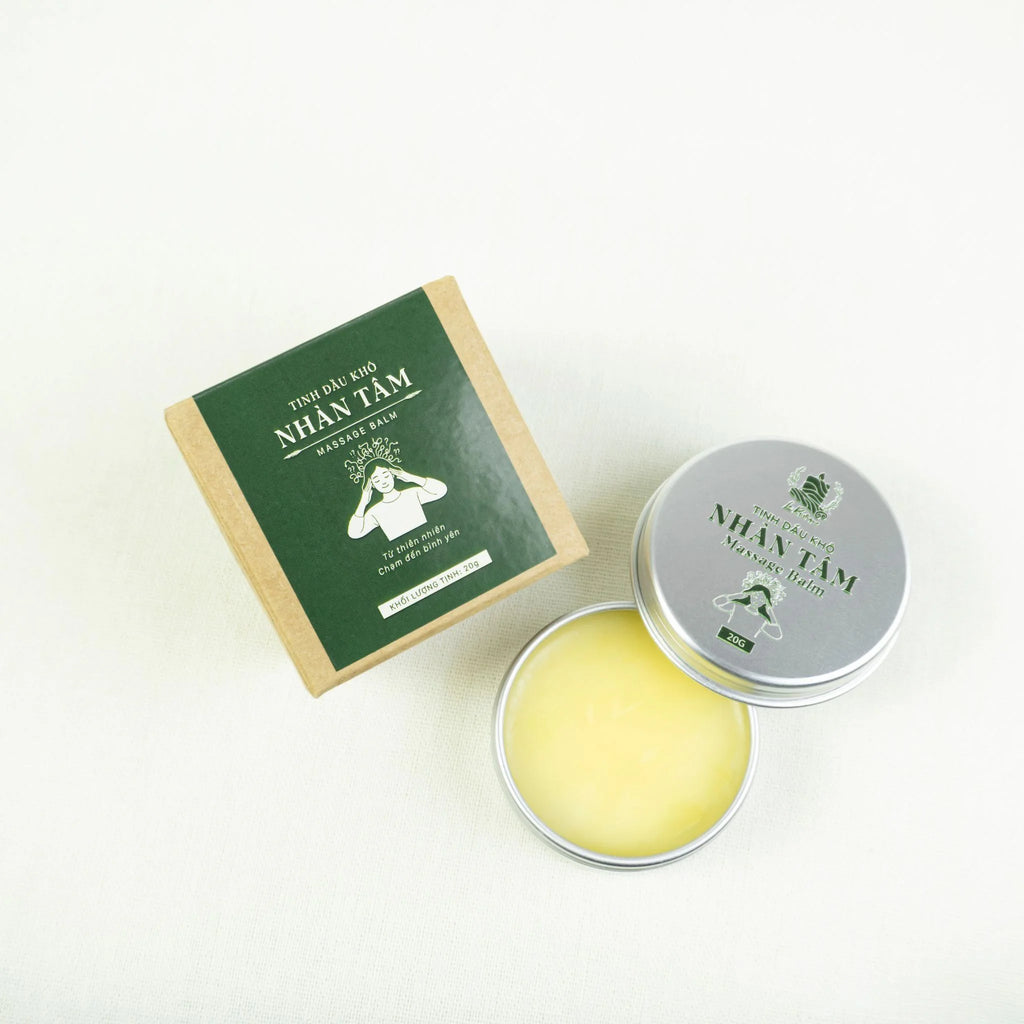 Le Rustique Massage Balm 20gr with craft packaging box